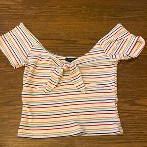 cute colorful crop top